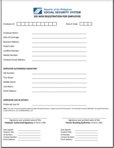 How to Process Employer Government Web Portal Registration .